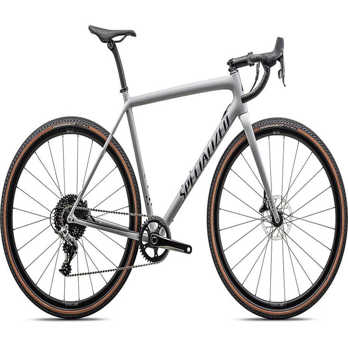 2023 Specialized crux comp bike gloss dove grey/metallic navy 56