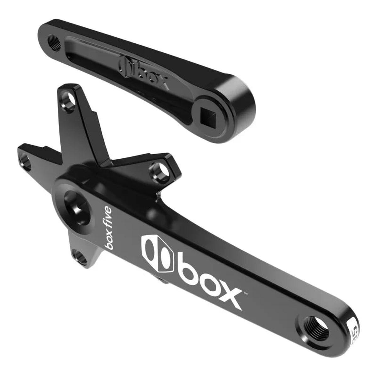 .five. Square Tapered Forged 150 SQR JIS crankset black